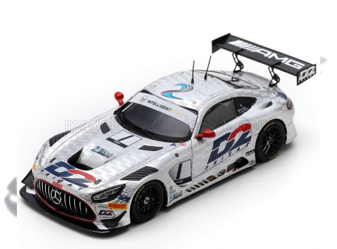 MERCEDES BENZ Amg Gt3 Evo Team 2 Seas Motorsport N 1 British Gt Champioship (2023) Ian Loggie - Jules Gounon, Silver