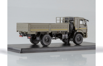 Камский грузовик 43502 Мустанг бортовой, хаки