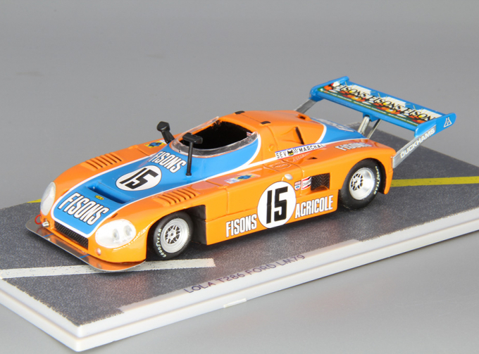 LOLA T286 #15 FORD 20th LM79, orange / blue