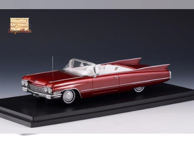 CADILLAC Series 62 Convertible (открытый) 1960 Maroon Metallic