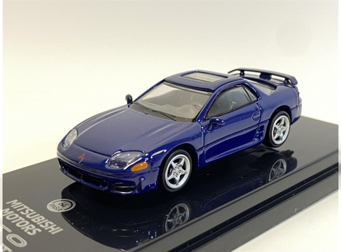 MITSUBISHI 3000GT GTO руль слева (1994), mariana blue metallic (синий металлик)