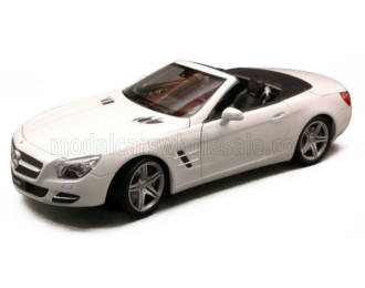 MERCEDES-BENZ SL-CLASS SL500 (R231) Spider Cabriolet Open (2012), white