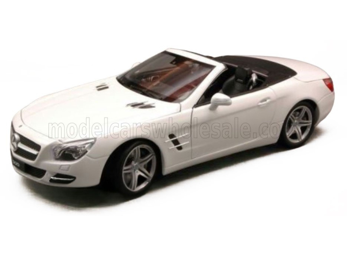 MERCEDES-BENZ SL-CLASS SL500 (R231) Spider Cabriolet Open (2012), white