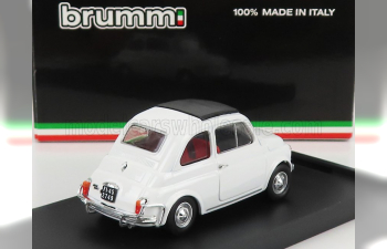 FIAT 500L (1968) - TETTO CHIUSO - CLOSED ROOF, WHITE