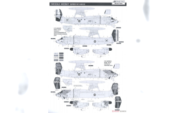 Сборная модель Grumman E-2C Hawkeye French Navy Specials