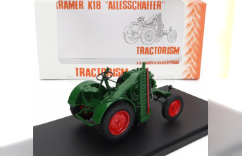 KRAMER K18 Alesschaffer Tractor Germany (1936), Green Red