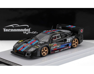 FERRARI F40 Lm Martini Racing N 22 Racing (1996) - Gold Wheels, Black