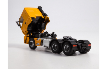 Камский грузовик 65206 седельный тягач, желтый