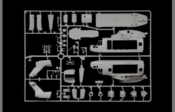 Сборная модель AGUSTA WESTLAND Aw101 Merlin Hm.1 Uk Royal Navy - Helicopter (2003)