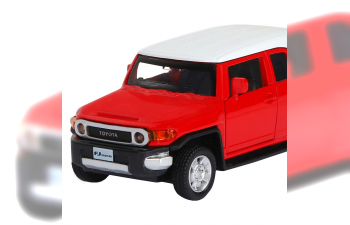 TOYOTA FJ Cruiser, красный