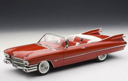 CADILLAC Eldorado Convertible 1959, bright red