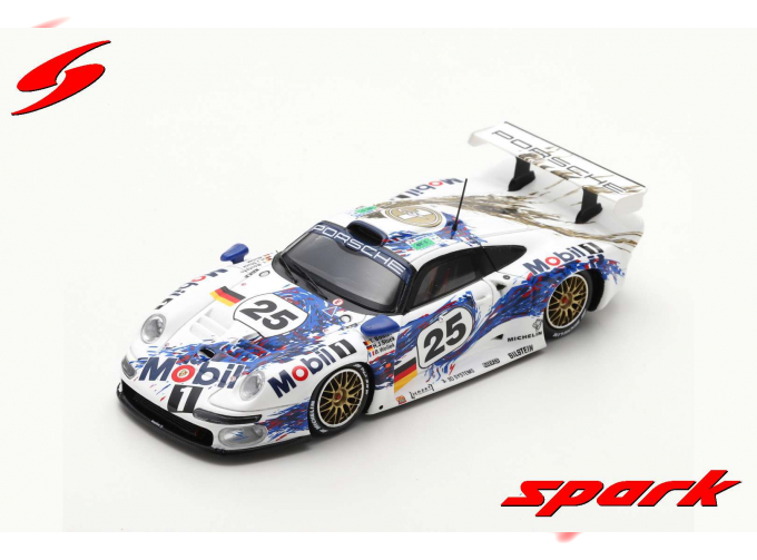 Porsche 911 GT1 #25 Porsche AG 2nd 24H Le Mans 1996 H-J. Stuck - B. Wollek - T. Boutsen