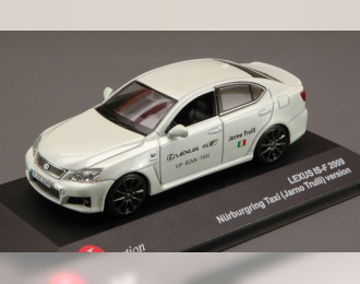 LEXUS IS-F Nurburing Taxi Jarno Trulli Version, white