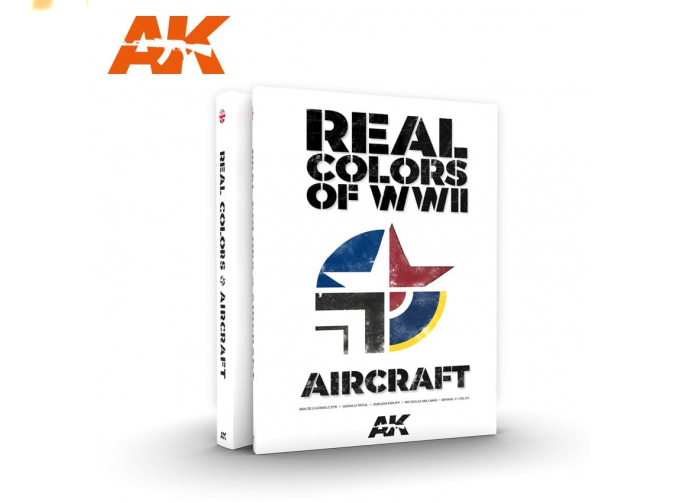 Книга на английском языке "Real colors of WWII Aircraft"