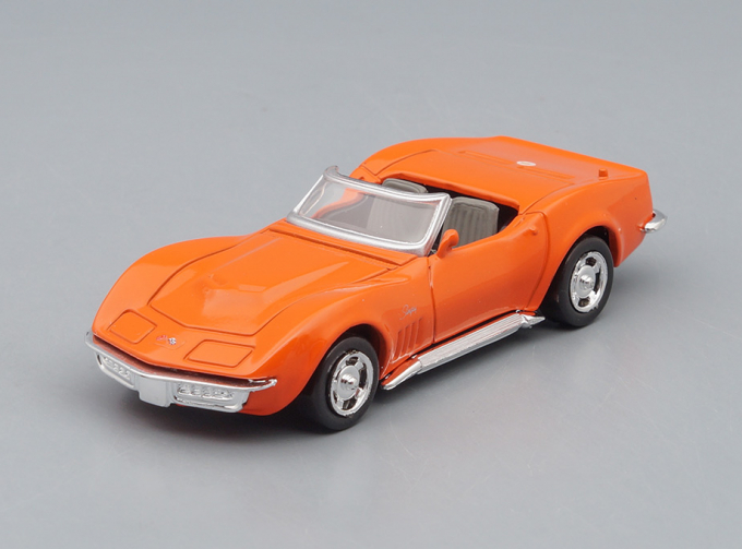 CHEVROLET Corvette (1969), orange