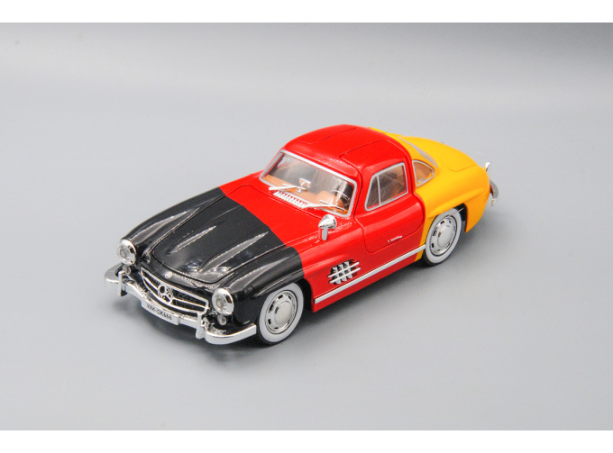 MERCEDES-BENZ W198 300SL Gullwing, флаг, 21 см