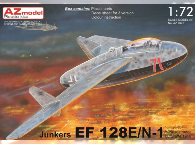 Сборная модель Junkers EF 128 E/N-1