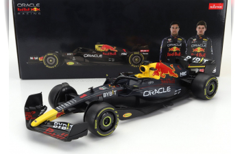 RC RED BULL F1 Rb18 Team Oracle Red Bull Racing N1 World Champion Season (2022) Max Verstappen, Matt Blue Yellow Red