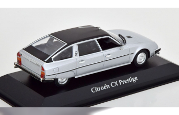 CITROEN CX Prestige (1980), silver flat-black