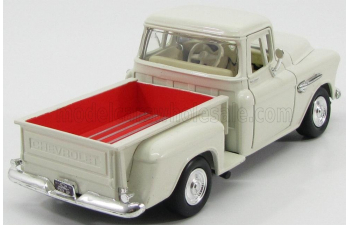 CHEVROLET Chevy Stepside 5100 Pick-up (1955), White