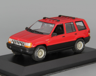 JEEP Grand Cherokee, red / black