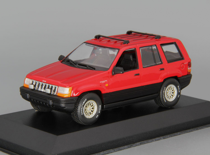 JEEP Grand Cherokee, red / black