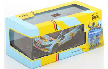 HYUNDAI I20 N Rally2 №3 2nd Rally Spa (2024) Cedric Cherain - Damien Withers, Light Blue Yellow