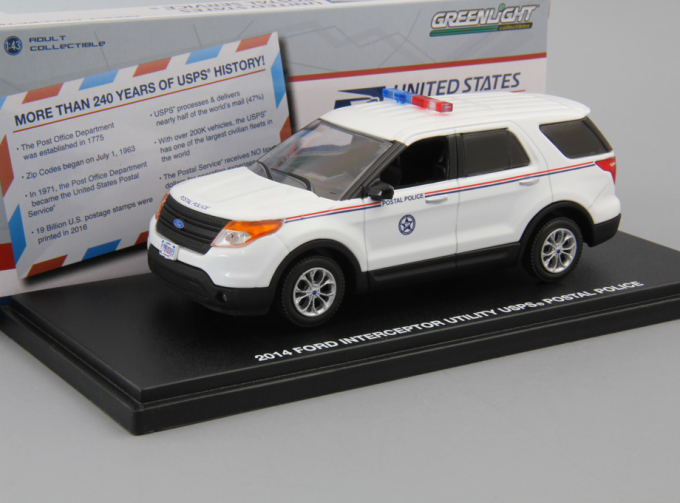 FORD Explorer Postal Police "United States Postal Service" (почтовая полиция) 2014