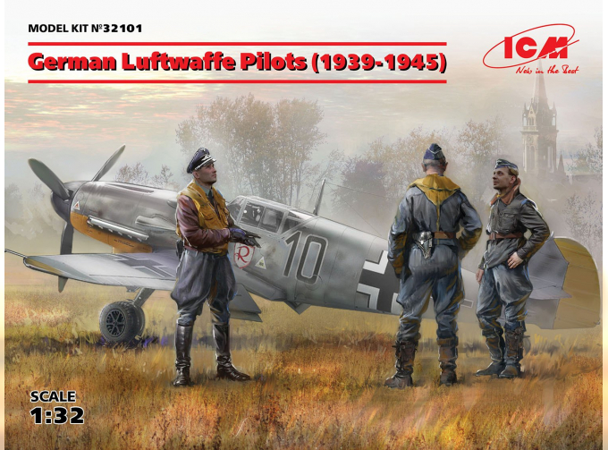 Сборная модель German Luftwaffe Pilots (1939-1945) (3 figures)