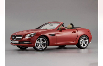 MERCEDES-BENZ SLK-Class (2011), red