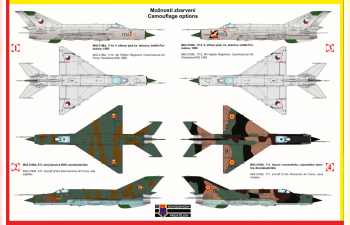 Сборная модель MiG-21MA