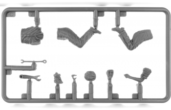 Сборная модель Британская бригада по ремонту танков / Soldier Military British Tank Repair Crew