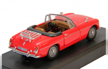 MGB Convertible, red