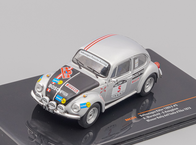 VOLKSWAGEN Beetle 1303 S #5 Warmbold/Haägbom Rally Elba 1973