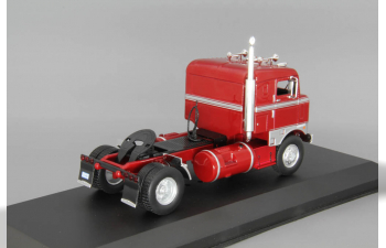 KENWORTH Bullnose (1950), dark red / silver