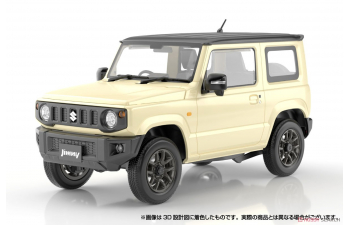 Сборная модель Suzuki Jimny (2018) (Chiffon Ivory Metallic)