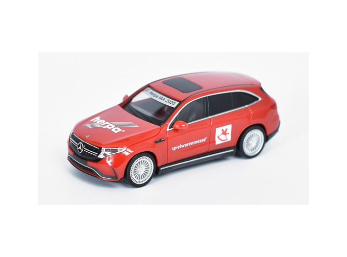 Mercedes-Benz EQC AMG Spielwarenmesse 2020, red