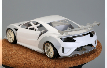 Конверсионный набор LB-Works Honda NSX Wide Body Kit для моделей Tamiya NSX 24334 (Resin+MetalWheels+PE+Decals+Metal parts)