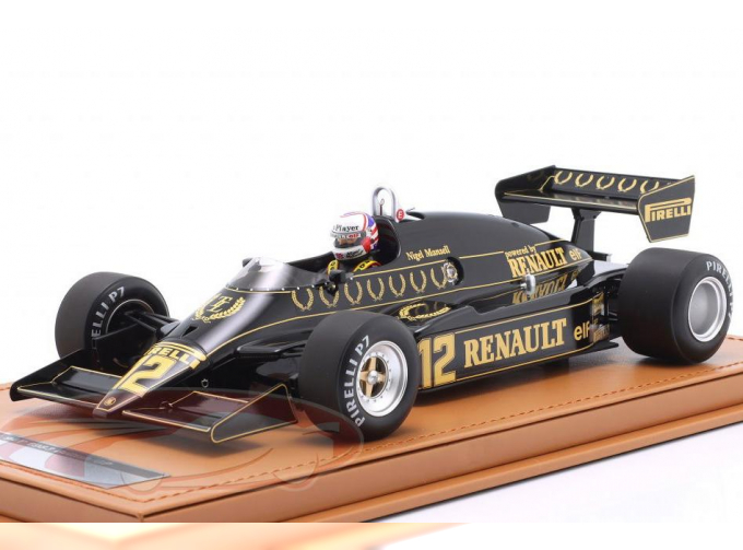 LOTUS 94T №12 4th British GP Formula 1 Nigel Mansell (1983)