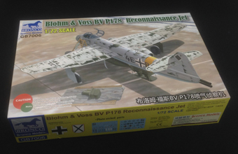 Сборная модель Blohm & Voss BV P.178 Reconnaissance Jet