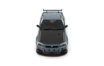 NISSAN Skyline GT-R (BNR34) with body kit *Resin series* (2025), stealth grey