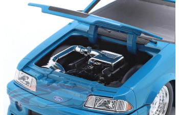 FORD Mustang GT (1989), light blue/black