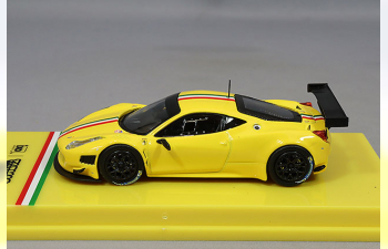 FERRARI 458 Italia GT3, yellow