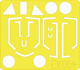 Окрасочная маска Немецкий высотный истребитель Focke-Wulf Fw190A / F