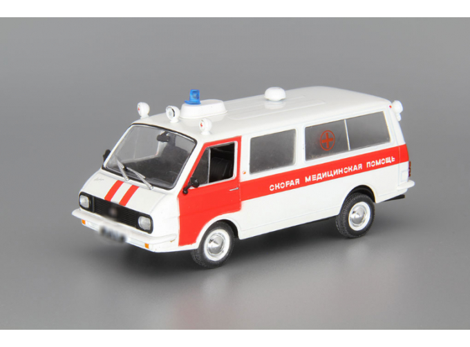 РАФ 22031 Скорая помощь, Автомобиль на службе 61, белый