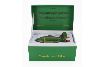 G.ANDERSON Thunderbirds - Thunderbird 2 - Thunderbird 4, Green Yellow