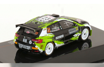 SKODA Fabia Rs Rally2 Team Toksport Wrt2 №23 Rally Montecarlo (2023) Oliver Solberg - Elliot Edmondson, Black Green