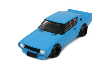 NISSAN SKYLINE 2000 GT-R (KPGC110) LB WORKS (2024), blue 