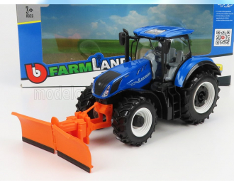 NEW HOLLAND T7.315 Tractor (2009), Blue Orange