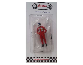 Фигурка Carlos Reuteman Williams, красный